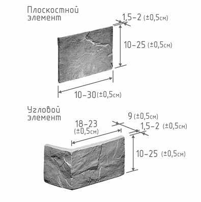 Искусственный камень KAMROCK Коллекция "Византийский дворец" 12950