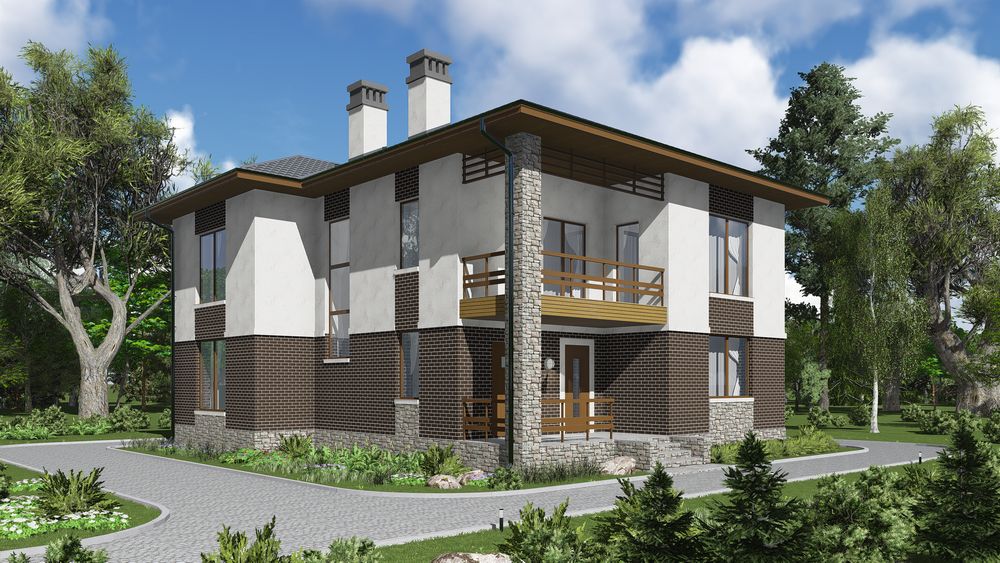 Облицовочный пустотелый, М-150,85x250x65, шоколад, Керма