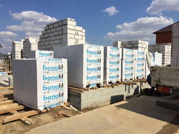 Газобетонные блоки Bonolit г. Малоярославец D600 B3,5 625х250х400