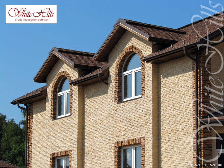 Облицовочный камень White Hills, Лаутер, цвет 520-10