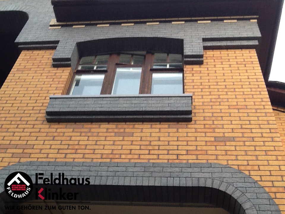 Клинкерная фасадная плитка Feldhaus Klinker R268 Nolani пестрая обожженная NF9, 240*9*71 мм